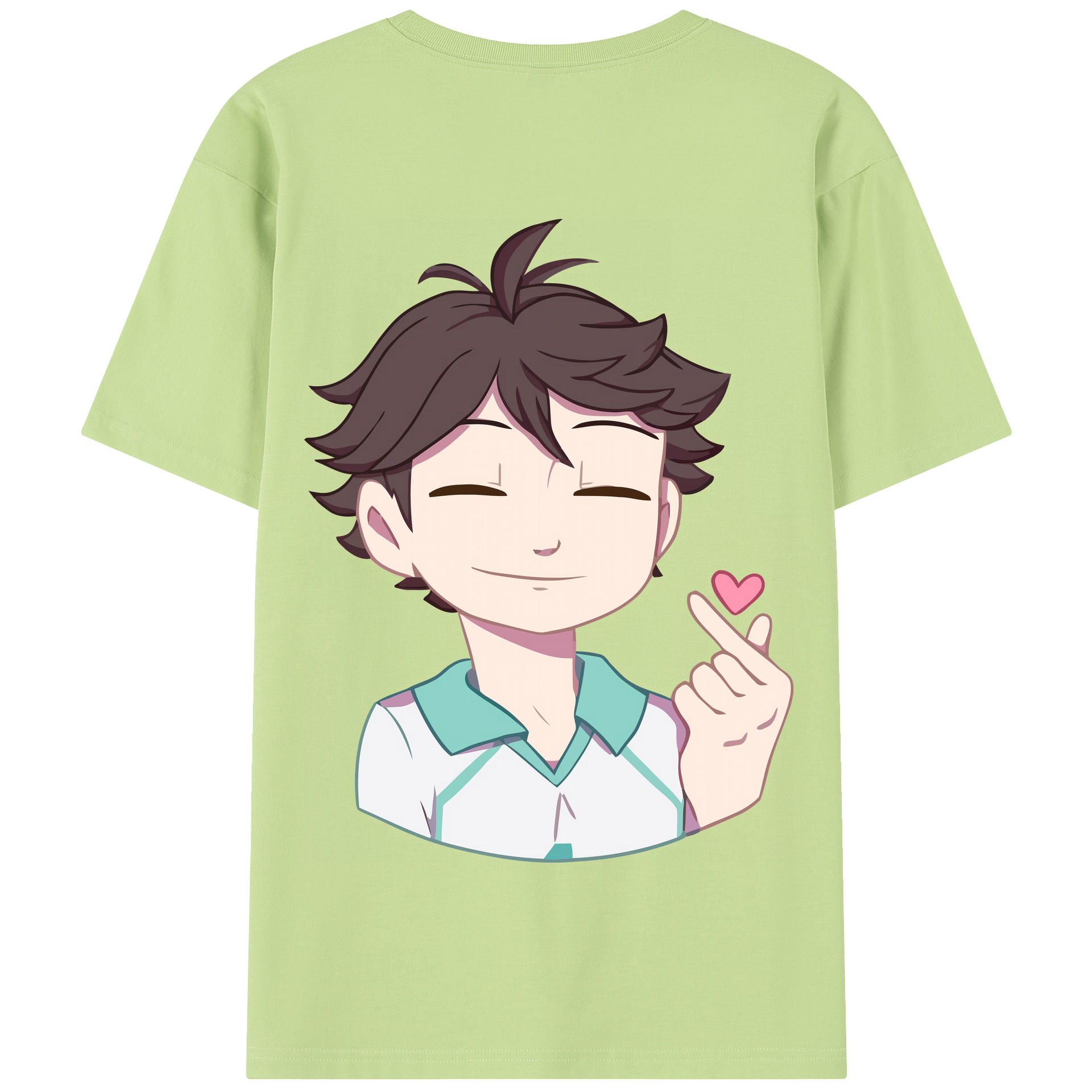 （画像用） ハイキュー!! Haikyu!! 綿100％半袖Tシャツ（背面プリント）